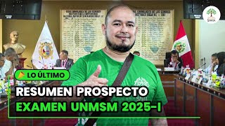 📣 LOÚLTIMO  ANÁLISIS DEL REGLAMENTO SAN MARCOS 2025I [upl. by Caesar]