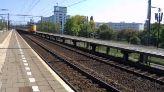 ICMm 4215  4037 passing  Railroad Station Eindhoven Beukenlaan [upl. by Wendalyn]