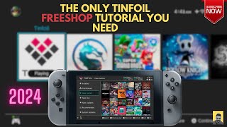 The only full Tinfoil freeshop tutorial you need in 2024 [upl. by Agueda772]