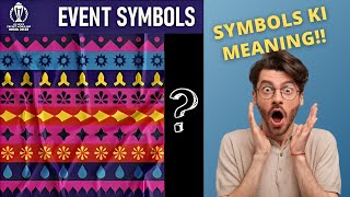 Secret of Symbols CWC 2023 REVEALED   World Cup 2023  Meaning of Symbols [upl. by Ysset]