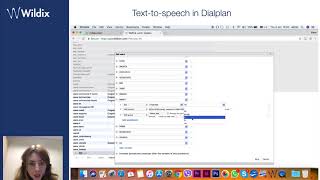 Dynamic TexttoSpeech in Dialplan  Wildix Business Intelligence [upl. by Hgeilyak]