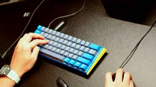 Thocky Tranquility Achieving Ultimate Relaxation with Lubed Silver Switches and Engaging Finger Tech [upl. by Ettesus]