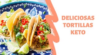 TORTILLAS MEXICANAS KETO perfectas para quesadillas y tacos  CHRIS CARRERO [upl. by Rox]