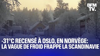 Une vague de froid sabat sur la Scandinavie avec un record de 31°C à Oslo en Norvège [upl. by Stephenson]