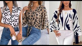 BLUSAS DE MODA PARA MUJER 2025 [upl. by Aimal]