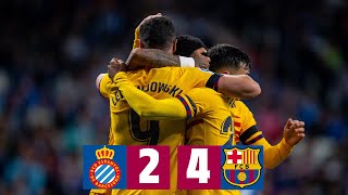 ESPANYOL 24 BARÇA  LALIGA 202223 MD34 [upl. by Eedrahc]