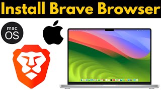 How to Install Brave Browser in Mac  How to Install Brave Browser in Macbook 2025 [upl. by Essirahs]