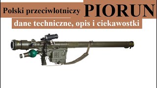 Polski przeciwlotniczy PIORUN  dane techniczne ciekawostki i opis [upl. by Gilpin673]