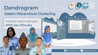 Dendrogram Beserta Contoh Kasus dan tutorial lengkap hitung Manual Software R dan SPSS [upl. by Notsob]