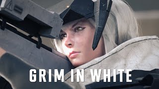 Nikke Grim in White  Fan made animation [upl. by Origra]