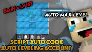 Script Cook Berry Crepes  Ezz Leveling Account powerkuy growtopia [upl. by Devlin353]