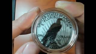 Unboxing My 2023 Reverse Proof Silver Morgan and Peace Dollar Sets [upl. by Igor]