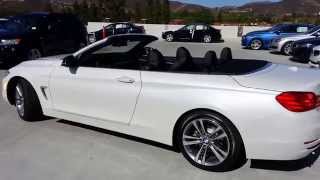 BMW 428I Convertible Sport Line New Body Style Car Review [upl. by Gniw]