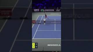 Best moment 😱 tennis highlights [upl. by Daisey201]