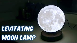 Worlds First Levitating Moon Lamp [upl. by Atteugram]