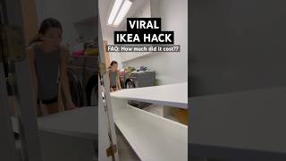 DIY Fluted IKEA Hack  Budget Friendly Laundry Room Makeover  Space Saving Storage Ideas ikea [upl. by Schlosser]