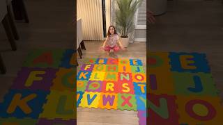 Sierra teaches Rhia to learn Alphabet ABC shorts [upl. by Oslec]