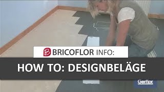 BRICOFLOR Info Gerflor Senso  die selbstklebenden VinylDielen [upl. by Navar]