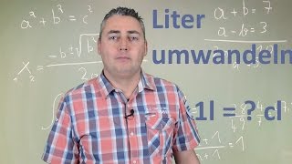 Hohlmaße Liter umrechnen Hektoliter Liter Deziliter Zentiliter Erklärvideo LeEx rechnet [upl. by Ardnnaed]