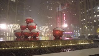 100 Hours Of NYC Snow Walk  NYC Heavy Snowfall in Manhattan [upl. by Netsrik]