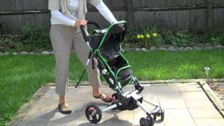 QuickSmart Easy Fold Stroller StepbyStep Folding Directions [upl. by Atiuqcir]