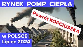 Aktualna sytuacja na rynku pomp ciepła w Polsce  LIPIEC 2024 [upl. by Anevad]