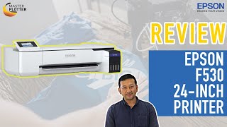 Review Printer Epson F530  Mesin mini Sublim [upl. by Arihay776]