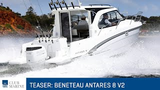 Club Marine TV teaser NEW Beneteau Antares 8 Fishing [upl. by Adimra943]