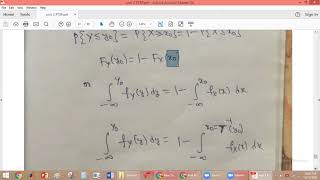 Lecture 471monotonically decreasing transformation of a Random variableptspeceBtechjntu [upl. by Durrace]