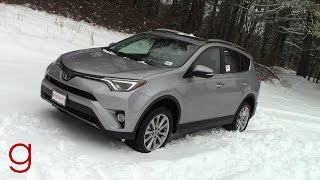 2017 Toyota RAV4 Limited AWD  Road Test amp Review [upl. by Garnes]