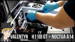 Tech Video Replacing H110i GT Fans  Noctua NF A14 iPPC [upl. by Ethe]