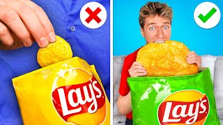 Most Shocking DIY Food Hacks To Prank Your Friends 1000 Satisfying Mini vs Giant Art Challenges [upl. by Notniw848]