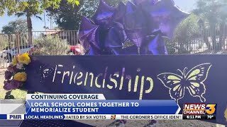 Rancho Mirage Elementary dedicates ‘Friendship Bench’ to fallen cancer student [upl. by Telford]