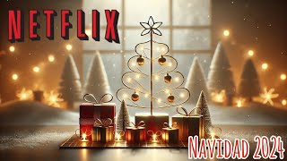 Las Mejores Películas Navideñas de Netflix 2024 [upl. by Petite877]