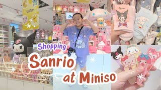 Buying Kuromi Cinnamoroll Pochacco at MINISO  Shopping Haul [upl. by Argela]