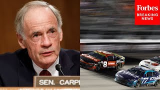 Tom Carper Decries The EPA For Never Going After Race Car Drivers [upl. by Aikyt955]