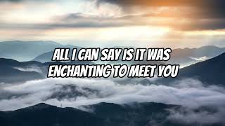 Enchanted Cover Lyric Acoustic Karaoke Taylor Swift [upl. by Muncey39]