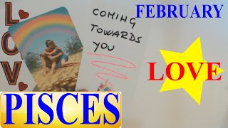 PISCES FEBRUARY 2024 THIS IS THE MOST BEAUTIFUL LOVE STORY I HAVE EVER SEEN Pisces Tarot Reading [upl. by Orecic]