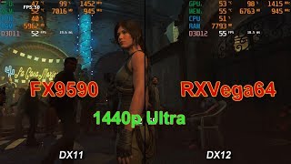 Shadow of the Tomb Raider DirectX 11 VS DirectX 12  2х КРАТНЫЙ ПРИРОСТ [upl. by Sherline]