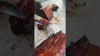 Homemade bbq pork char siu 叉燒 pork pig chinesefood food 猪 yummy malaysiamom [upl. by Wojak40]