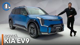 Kia EV9  Il primo SUV a 7 posti che si trasforma in LOUNGE [upl. by Kevina]