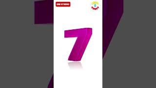 Number Song  123 Numbers  Number Names  1 To 10  Counting for Kids  Learn to Count Video [upl. by Yard]