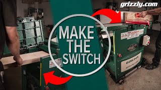 PlanerJointer Conversion  Howto Make The Switch  G0634X [upl. by Litsyrk124]