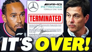 Lewis Hamilton SHOCKED By Mercedess BRUTAL STATEMENT Just Got LEAKED After NEW EVIDENCE EMERGED [upl. by Aleakcim671]