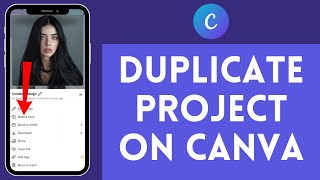 How to Duplicate Project on Canva 2024  Canva Tutorial [upl. by Berliner]