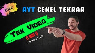 AYT COĞRAFYA GENEL TEKRAR FULL TEKRAR Tek video PDF [upl. by Ot351]