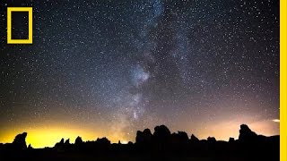 TimeLapse Captures Californias Extraordinary Skies  National Geographic [upl. by Nwahsad]