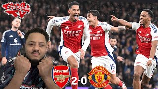 😂 Arsenal 20 Man Utd  Troopz Match Reaction  ALL THAT CHAT FROM UTD FANS FOR NOTHING 😂 [upl. by Lavella566]