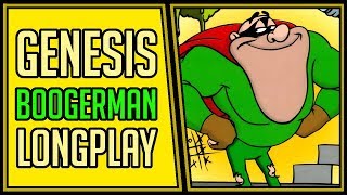 Boogerman  Genesis LongplayWalkthrough 9 4Kp60 [upl. by Dell570]