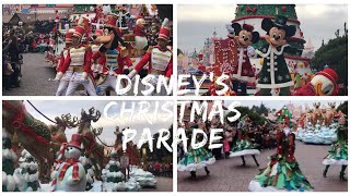 Disneys Christmas Parade 2017  Disneyland Paris  2017 [upl. by Ingmar]